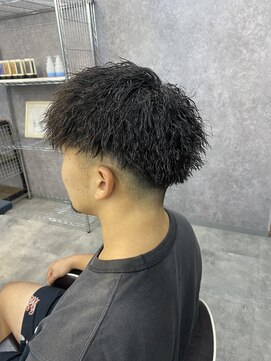 アプローズ(AppLauz) 刈り上げマッシュ【ツイストスパイラルパーマ】