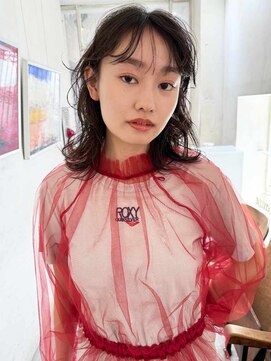 ミンクス 原宿店(MINX) イメチェン前髪小顔こなれミディ_表参道/原宿