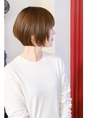 サロンワーク×ショートレイヤーボブ