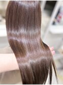 大人ロングモテ髪ワンカール似合わせカットメルティカラー新宿