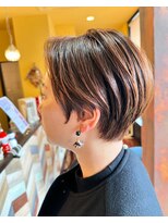 サバ ヘアー スペース(SABA hair space)&nbsp;前髪長め大人ショート