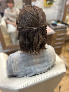 エルパティオ(EL PATIO) ハーフアップ