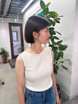 トーン(tone)&nbsp;グレージュ×コンパクトボブ