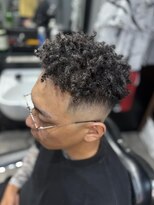 バーバーショップライズ 2nd(barber shop RAIzE)&nbsp;スパイキーアフロ（針金パーマ）