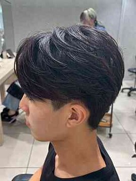 アッシュ 高幡不動店(Ash) 曲がる縮毛矯正センタ―パートニュアンスパーマツーブロック