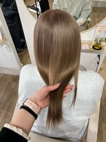 ケイリー(KAYLEE)&nbsp;【ダブルカラー】ミルクティーベージュ