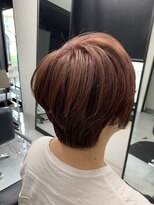 ルシック(LE CHIC) ショートススタイル/髪質改善/白髪染め/モーブピンク