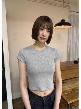 レジーロ (Regilo) ミニボブ 姫カット オリーブベージュ