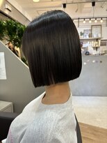 ジエクト ヴィシア(The Ect VIXIA)&nbsp;縮毛　髪質改善縮毛矯正　まとまるボブ　内巻きボブ