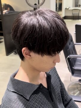 ニコ トウキョウ ロジック(nico TOKYO Logic) メンズマッシュツーブロックシースルーマッシュマッシュウルフ