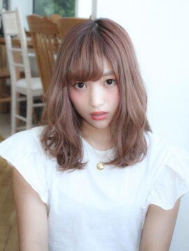 ヴィヴィ(VIVIE) 大人ガーリー似合わせミディアムレイヤーカットダークアッシュ