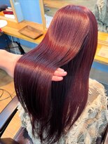 アン ブリーチ(UN BLEACH)&nbsp;【ダブルカラー】ワインレッド♪