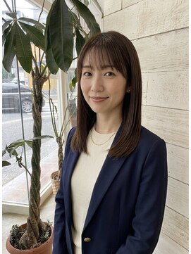 アンパサンド桜台(ampersand) 40代からの広がりにプラクラストレート【セミロング】