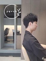 パーチ(perch) 刈り上げないショートスタイル×グレイカラー