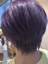 マイノリティー(Minority Produced By TOPHAIR)&nbsp;白髪ぼかしブリーチ アメジスト