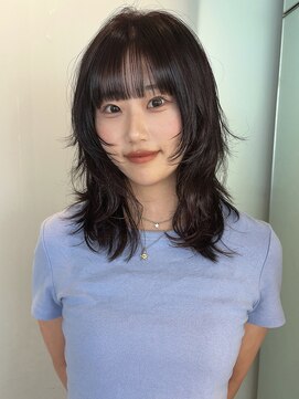 ラパンセヴェール(LA PENSEE VERT) ハッシュカット×透明感ブラックカラー