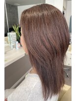 リンク(LiNK)&nbsp;ロングレイヤー×ベージュカラー