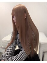 ベレーザ 川越(Beleza)&nbsp;ba19701_ミルクティーベージュハイトーンカラー透明感ストレート