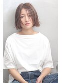 『D'na』切りっぱなしボブ