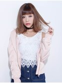 カジュアル外ハネスタイル【LUXBE 神戸三宮いくたロード店】