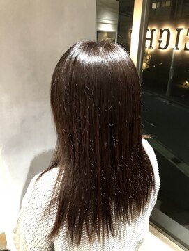 エイトタマプラ たまプラーザ店(EIGHT tamapla) 【EIGHTたまプラ】デザインカラー_切りっぱなしボブ