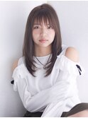 【aL-ter cherie 】小顔カット◎ナチュラルストレート