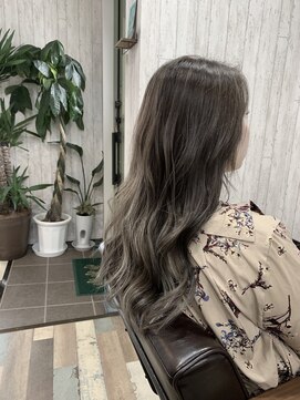 シャルマンフォーヘア(Charmant for hair) ☆Charmant ☆ハイライトを入れたグレージュ×ロングレイヤー