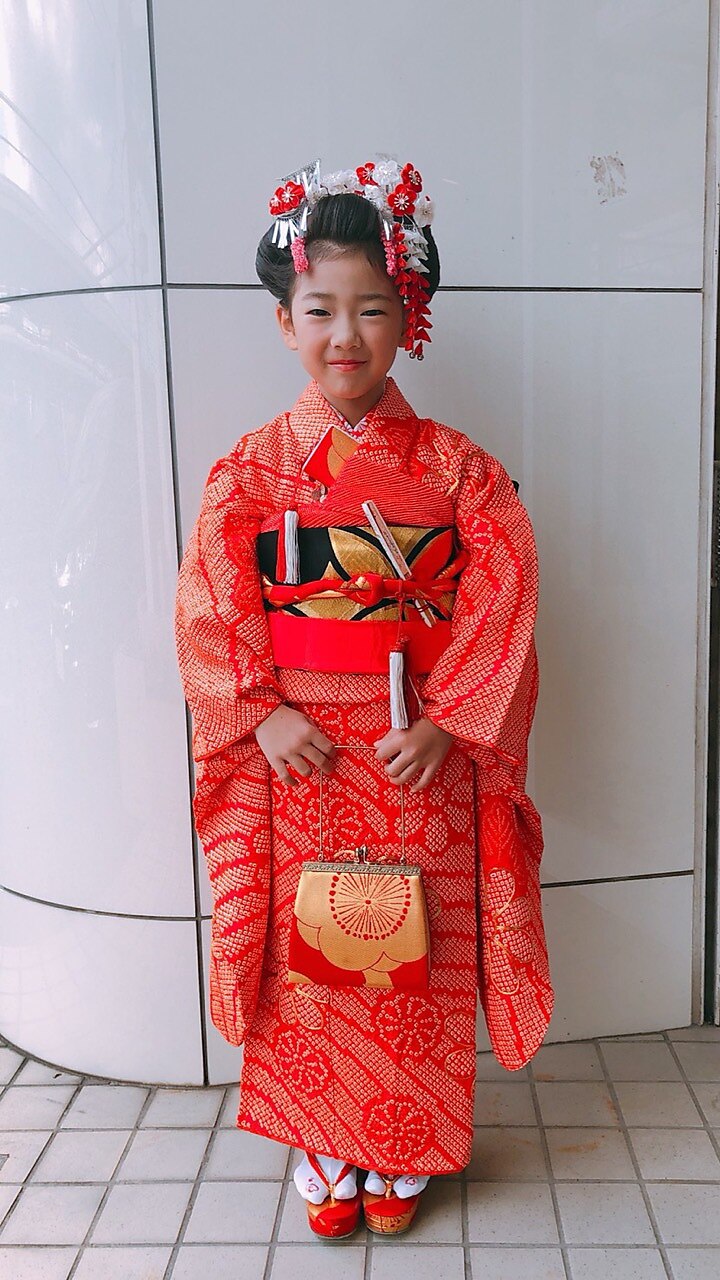 七五三/7歳 日本髪：L042827194｜ビーチ 宮原店(Beach)のヘアスタイル