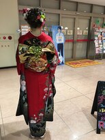 凜&nbsp;振り袖着付け、ヘアセット