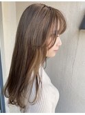 【BEER 山崎雄太朗】カーキベージュ×ストカール