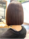 少し長めのボブ
