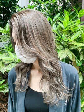 ミシェリー(misherry) 小顔かきあげ20代30代髪質改善イルミナマロンベージュハイライト