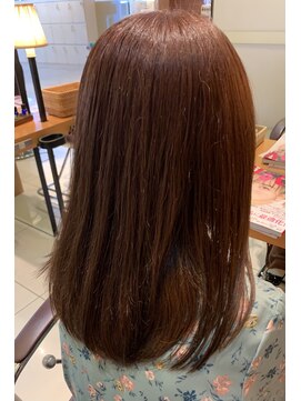 ディア アアルト 本厚木駅前店 大人女性　ローズブラウンカラー【ディアアアルト　秀島拓実】