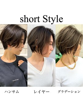 トルネード(TORNADO) 外国人風ショート髪型別ヘアスタイル　n1.19