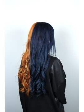 クリップ ジョイント ゴッド(CLIP JOINT GOD) オレンジとネイビーのツートンカラー