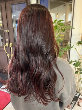 コレットヘア(Colette hair) 【グラデーションカラー　大人レッド】