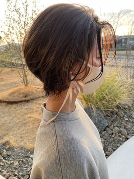 パルムヘアー(Palm hair) オリーブグレージュ