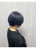 スッキリショート×ネイビー【TELAHAIR鎌ヶ谷】
