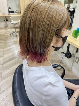 エル(EL by green) (akiko)ミルクティーディップピンクカラー