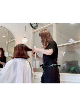 【JR二日市駅/西鉄紫駅2分】ゆったり落ち着いた空間でリラックス♪女性スタイリスト1名のマンツーマンSalon