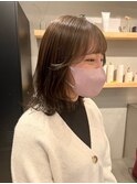 ダブルカラーミルクティーベージュカラーケアブリーチハイトーン