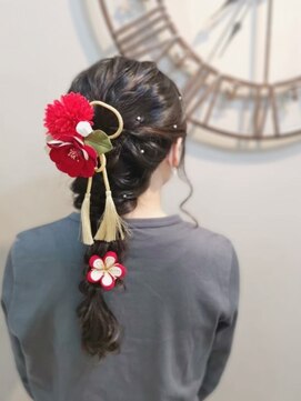ヘアセットサロン ミント(Hair set salon MINT) 編みおろし