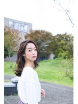 ヘアアンドメイク ビス イオンモール八幡東店(Bis!)&nbsp;やわらかセミディ