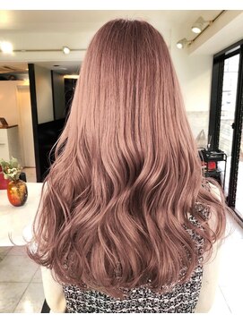 ブレンド 渋谷(BLend) BLend 渋谷　ミルクティーピンクベージュ