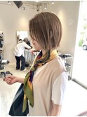 切りっぱなしボブ