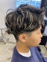 ココ 本八幡(KOKO)&nbsp;□カルマパーマ#マッシュパーマ#ウルフ＃アッシュブラック