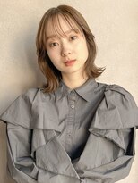 アンアミ キチジョウジ(Un ami Kichijoji) 【unami】毛先パーマ×ミディアムレイヤー　澤田杏奈