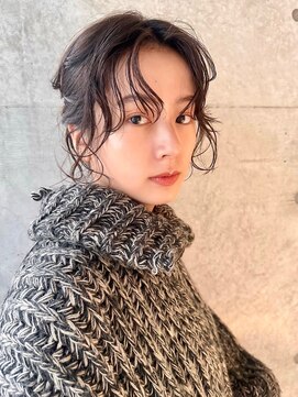 スクリーンギンザメゾン 銀座(SCREEN GINZA MAISON.) 黒髪カタログ/クラゲヘアー/オリーブ/銀座