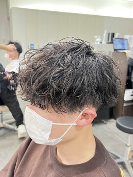 バース 梅田中崎町店(BIRTH) ツイストスパイラルパーマツイストパーマメンズマッシュパーマ