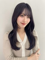 エトラ 渋谷店(etora)&nbsp;★《韓国風ヘア》レイヤーロングアッシュブラックグレーベージュ